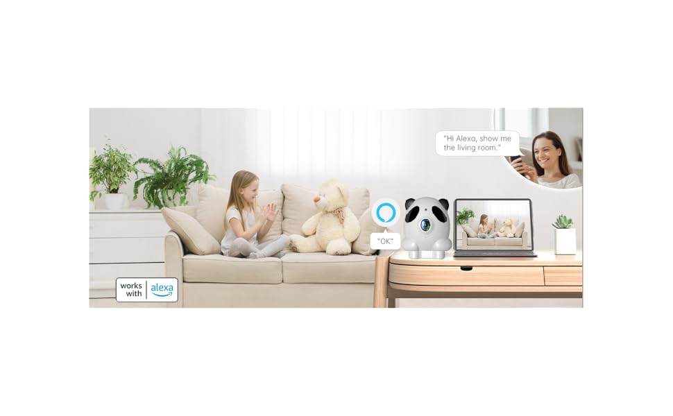 Security Camera for Home,Security Camera Indoor,WiFi Camera for Home