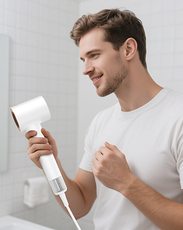 hair dryer brush