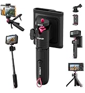 ULANZI MT55 SnapGo Mini Tripod &amp; Selfie Stick, 4-in-1 Mantis/Backpack Strap/Selfie/Tripod Modes, ...
