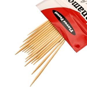 flavored toothpicks pointed