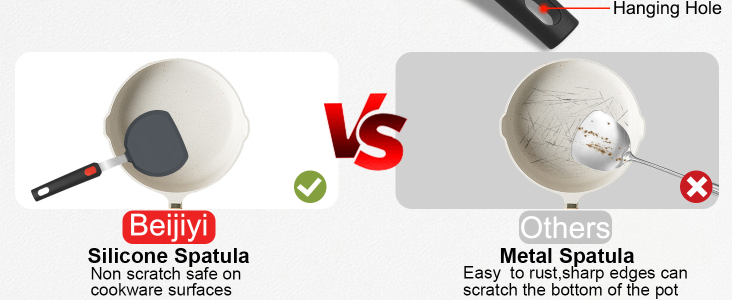 spatula for non stick frying pan