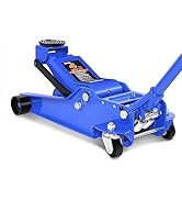 DNA MOTORING Low Profile Hydraulic Trolley Service/Floor Jack, 4 Ton (8000 lbs) Capacity, Lifting...