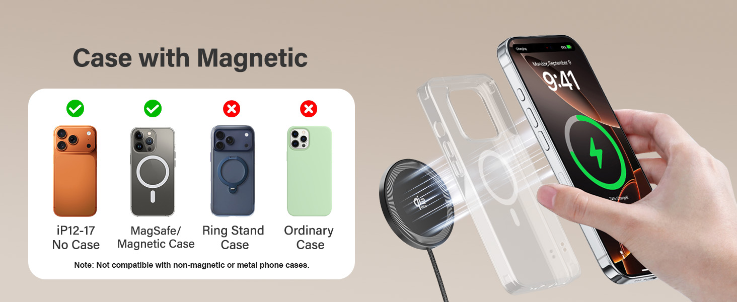 qi2 magsafe wireless charger