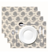 CosyAurora Mulberry Trees Placemats