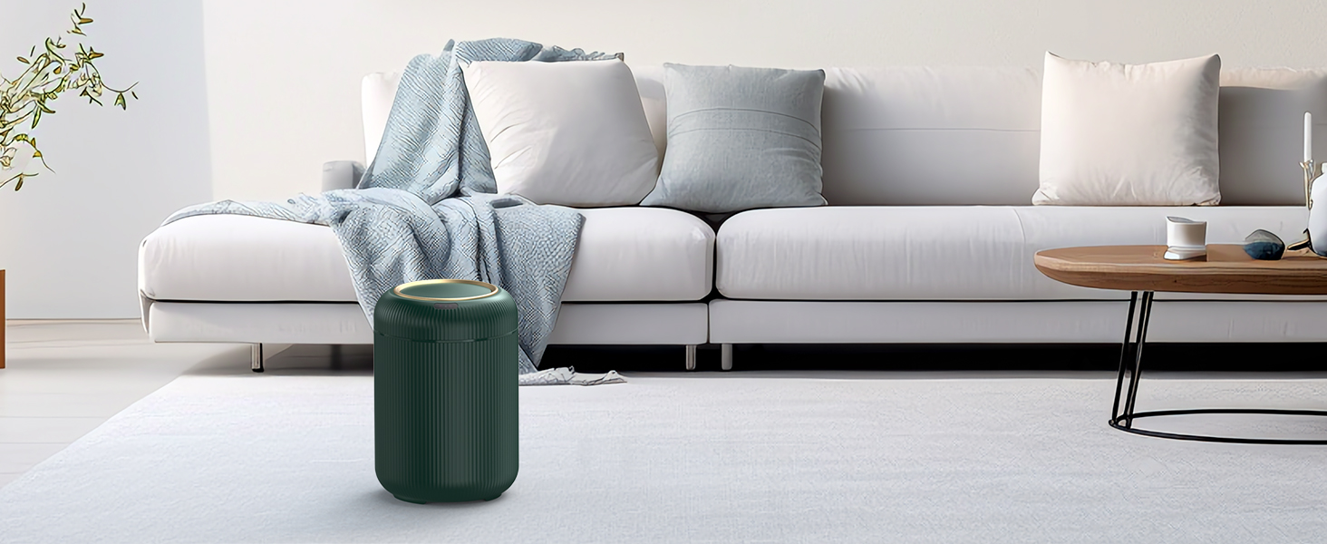 boho trash can