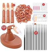 Saviland Nail Practice Finger for Acrylic Nails: Adjustable Nail Practice Hand Fake Mannequin Tra...