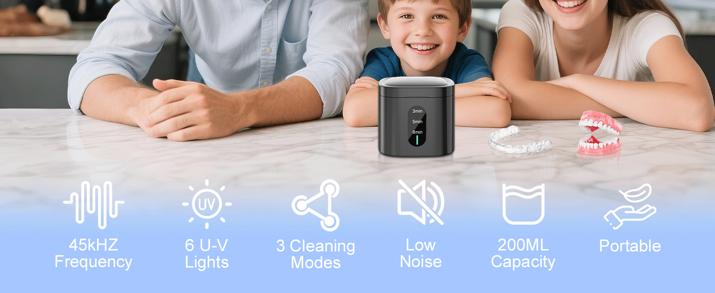 ultrasonic retainer cleaner