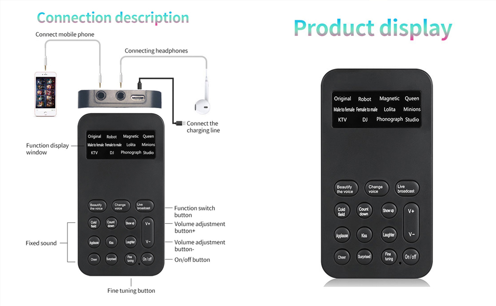 ghostface voice changer voice changer for xbox series x portable voice changer for phone
