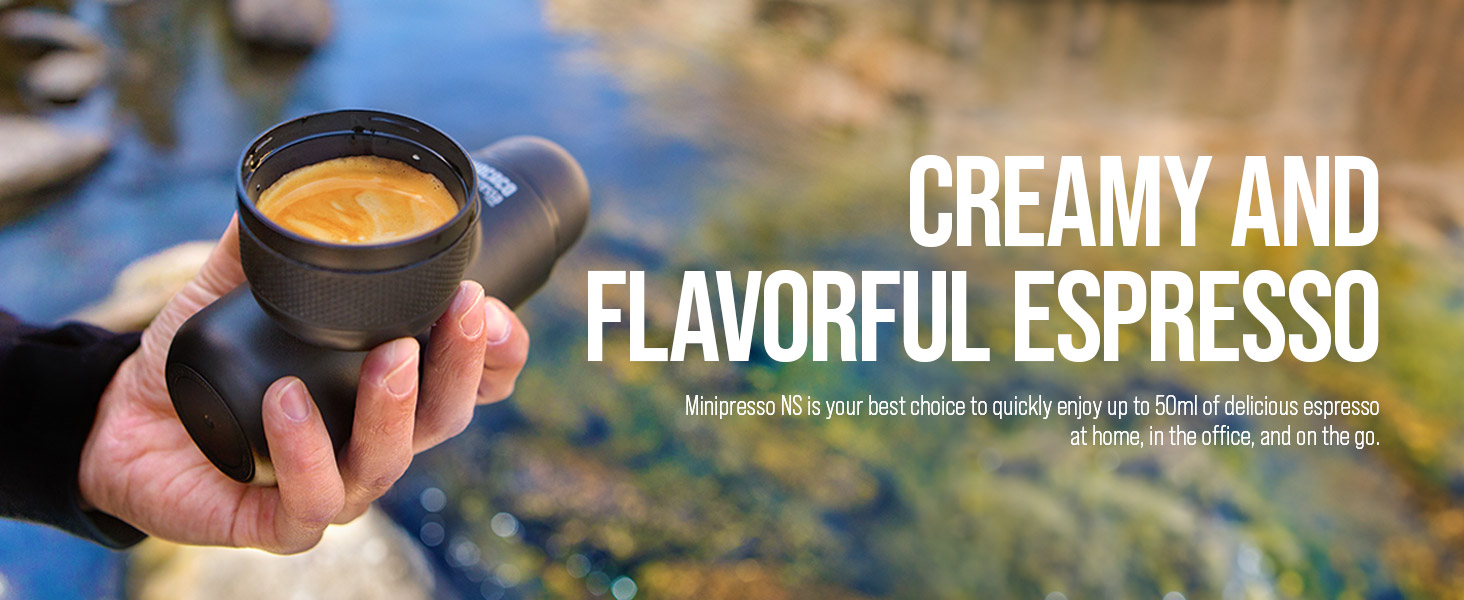 Portable Espresso Machine, Compatible Nespresso Original Capsules and Compatibles