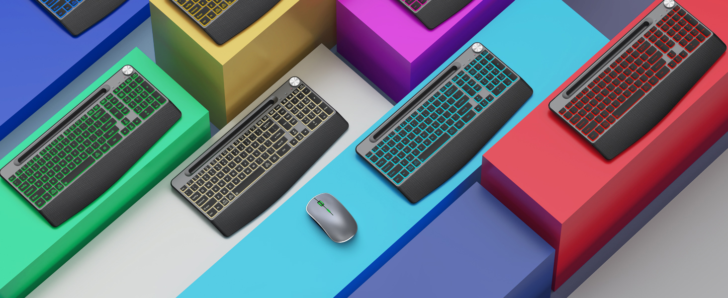 colorful keyboard
