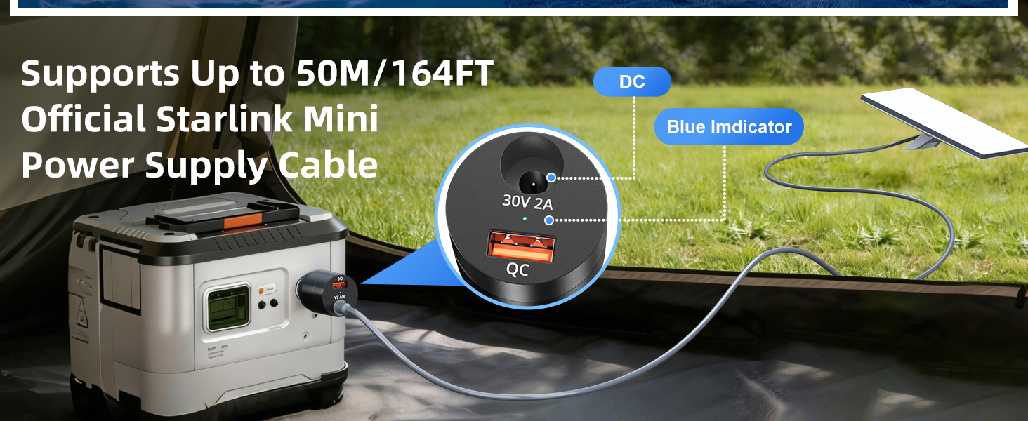 starlink mini cigarette lighter adapter