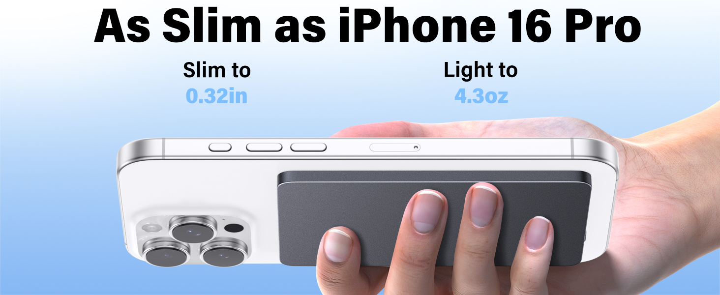 magnetic portable charger for magsafe powerbank for iphone