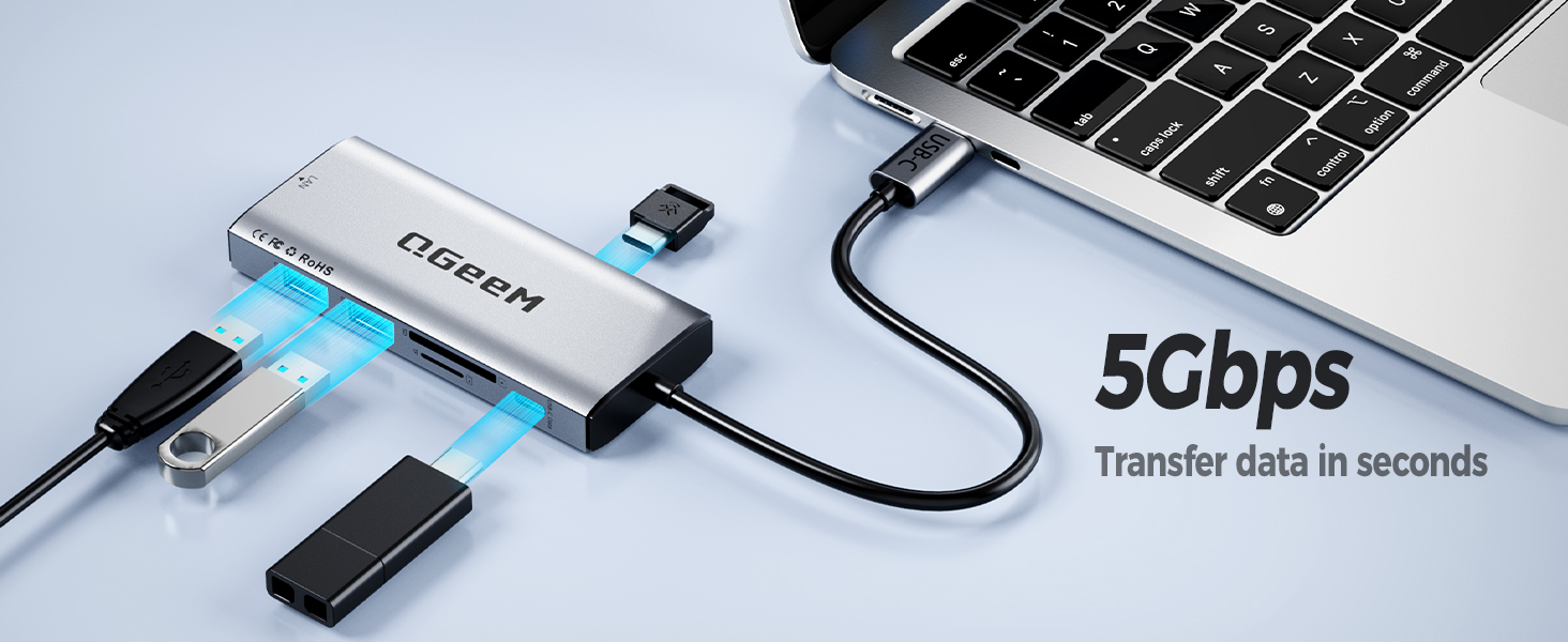 5Gbps Data Transfer