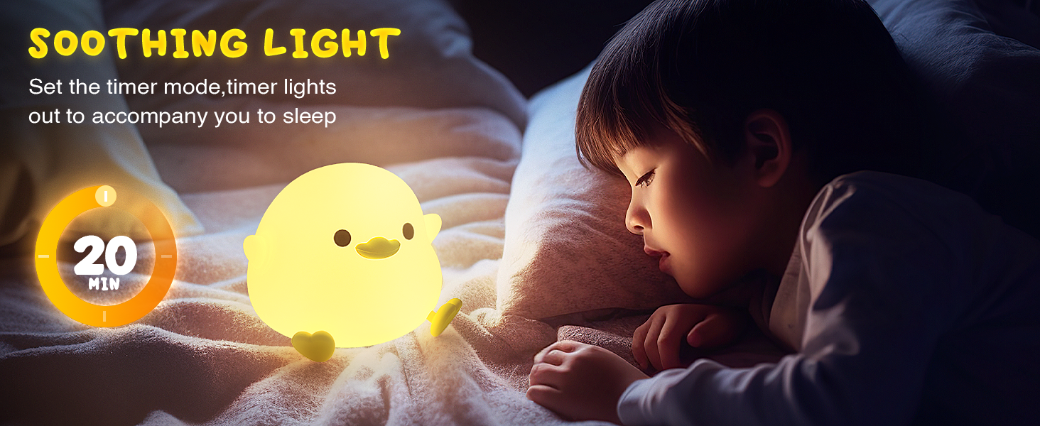 duck night light
