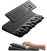 Vaydeer Cloud Wrist Rest with Keyboard Stand, Computer Wrist Support Pad Soft Memory Foam, Ergono...