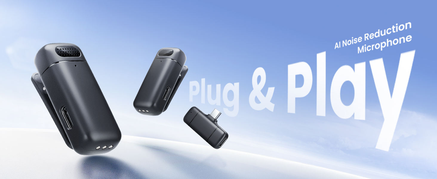 AI noise reduction microphone