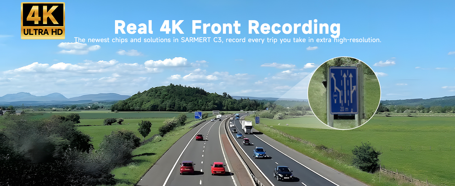 4K dash cam