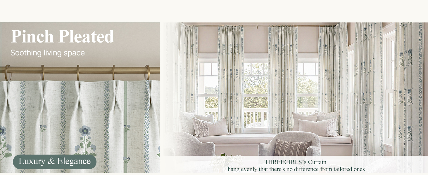 Pinch Pleated Curtains