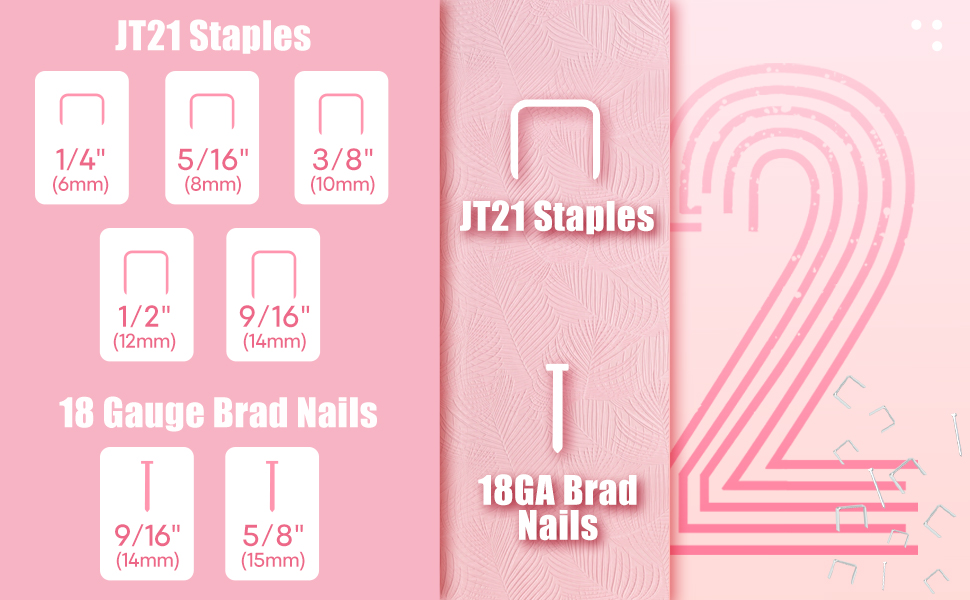 Cordless staple gun pink