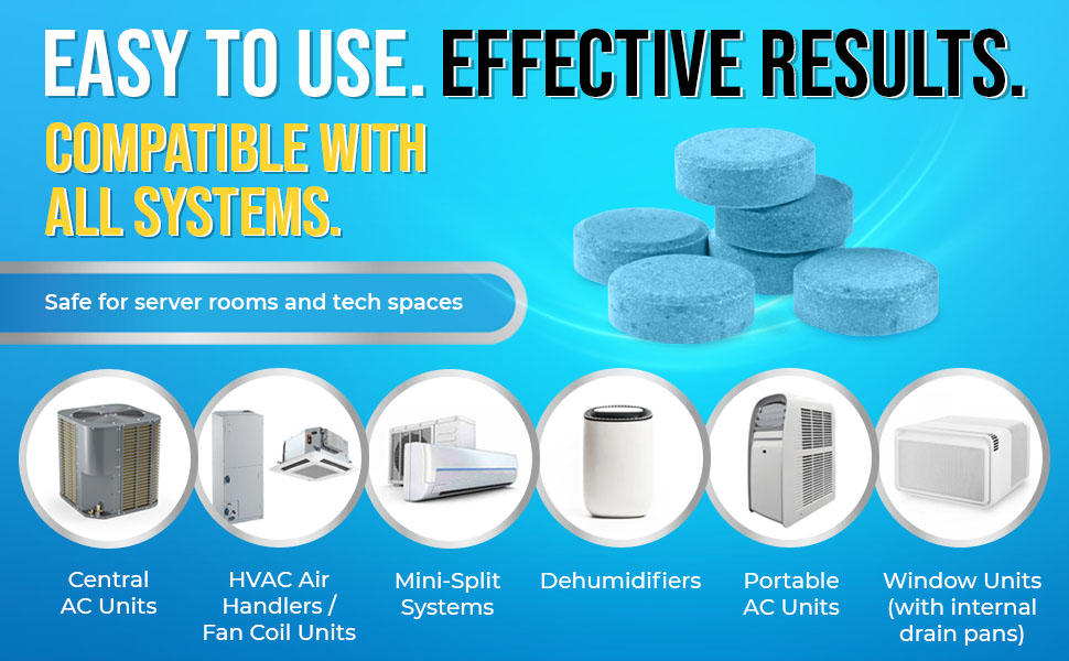 Compatible with all systems. Safe for server rooms and tech spaces.