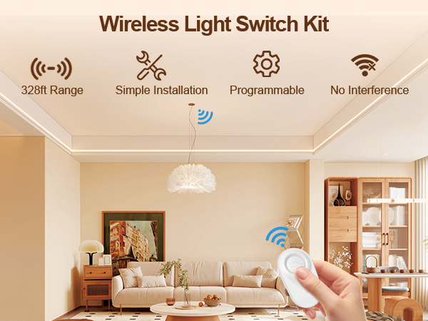 CK1 wireless light switch