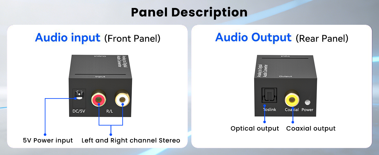 analog to optical converter