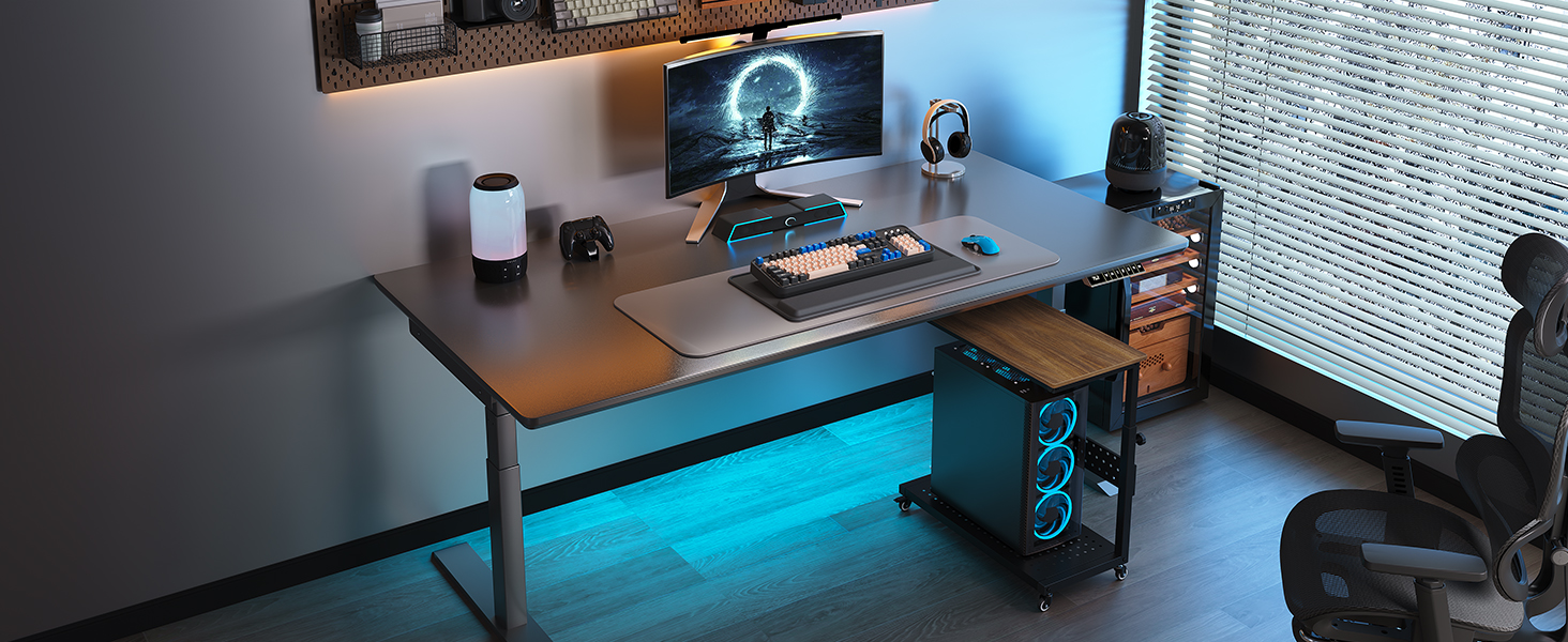 computer floor stand