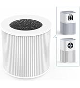 VEWIOR Air Purifier A1W A1 Official Replacement Filter, 3-in-1 H13 True HEPA Air Cleaner Filter C...