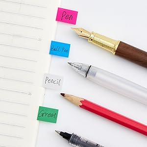 Transparent Sticky Notes Tabs