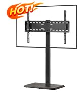 Afaloona Universal Floor TV Stand,TV Floor Mount Stand for 32-75 inch TV up to 110 lbs, Swivel an...