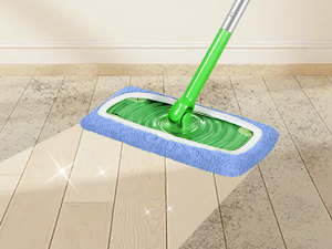 Reusable Mop Pads Compatible with Swiffer Sweeper, Wet and Dry Flat mop Cover, Washable