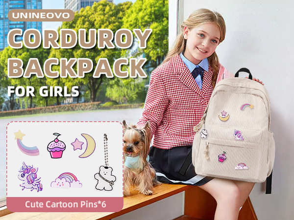 Corduroy Backpack