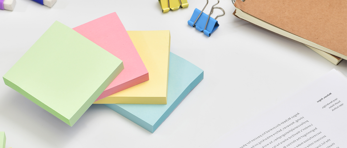 sticky notes