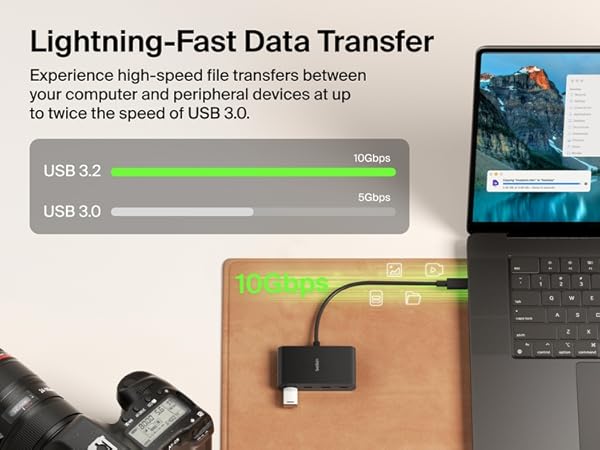Belkin Connect USB-C to 4-Port USB-C Hub