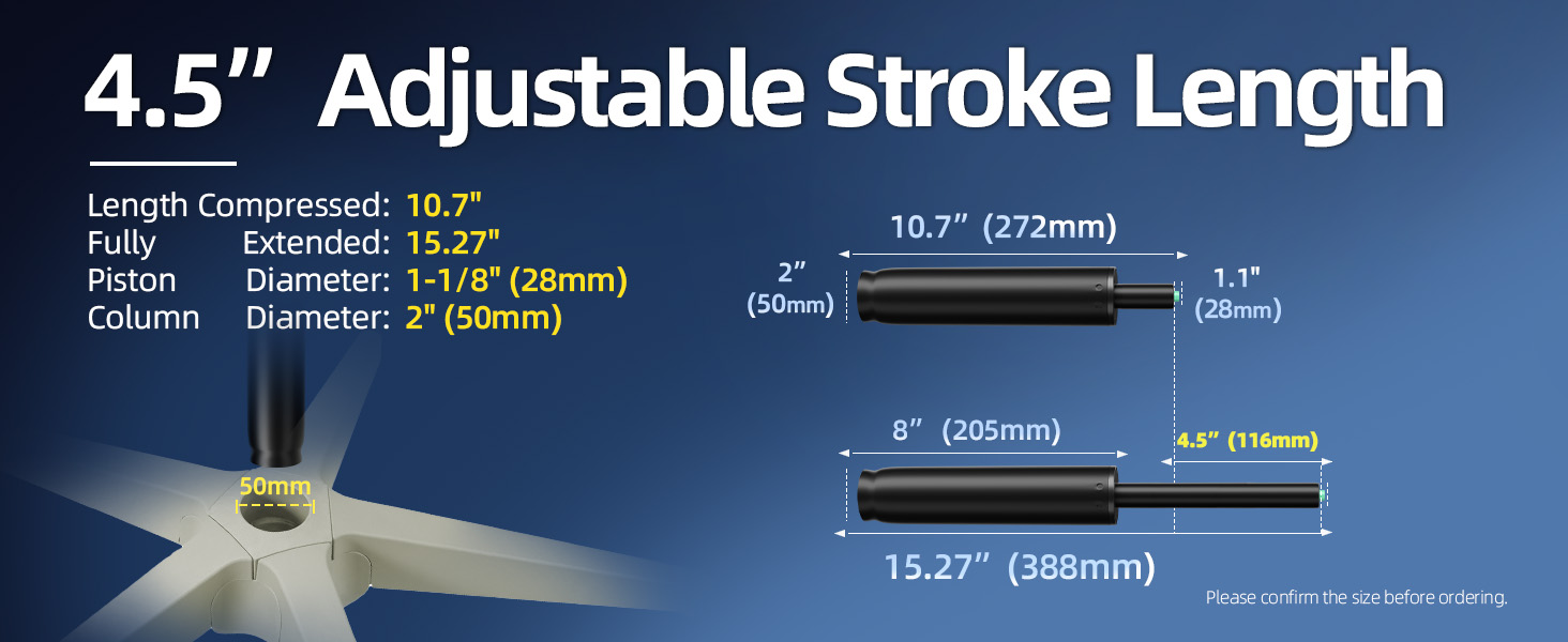 mastery mart office chair gas lift cylinder replacement