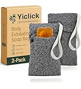 Yiclick Soap Savers for Bar Soap, Soap Bags for Soap Bars, Exfoliating Mesh Loofah Pouch, Bar Soa...