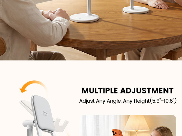 vertical phone stand cell phone stand holder for desk iphone 17 16 15 14 13 pro max air video