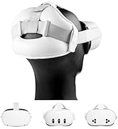 Rebuff Reality VR Balance-Head Cushion Compatible for Oculus Quest 2, Enhanced Comfort for Head S...