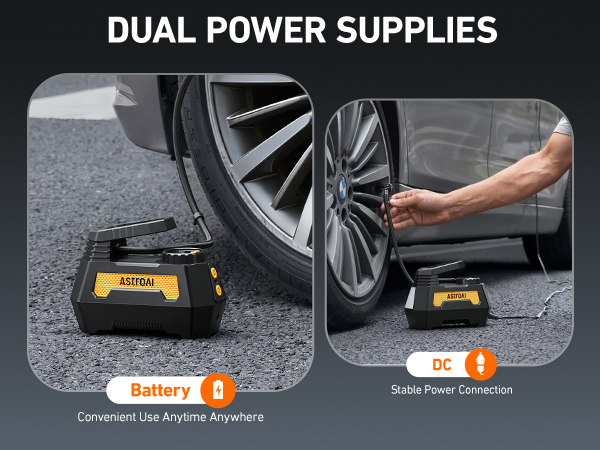 Tire Inflator Portable Air Compressor