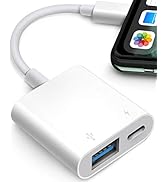 Fubiaofei USB Adapter for iPhone/iPad, L?ghtn?ng to USB Female OTG Adpater,USB3 to iPad Adapter w...