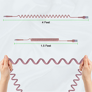 mfi coiled lightning cable