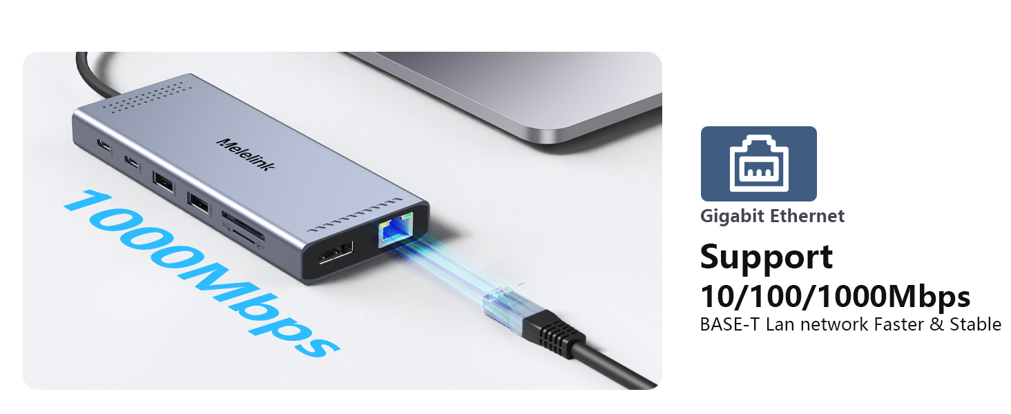 docking station for macbook pro air usb c hub ethernet displayport rj45