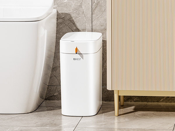 bathroom garbage can