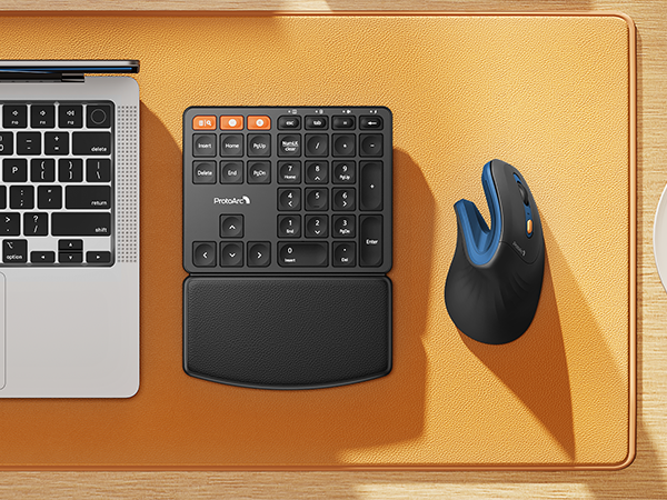EM11 NL mouse blue + EK04 N number pad (2)