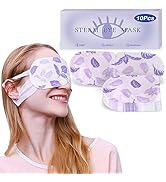 Steam Eye Mask for Dry Eye, Sleep Warming Eye Mask Self Heating Eye Mask for Dark Circles and Puf...