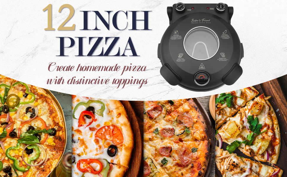 12 Inch pizza oven