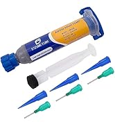 Essmetuin Low Temp Solder Paste(30g), Sn42Bi58 138? Melting Point Lead Free No Clean Tin Paste, S...
