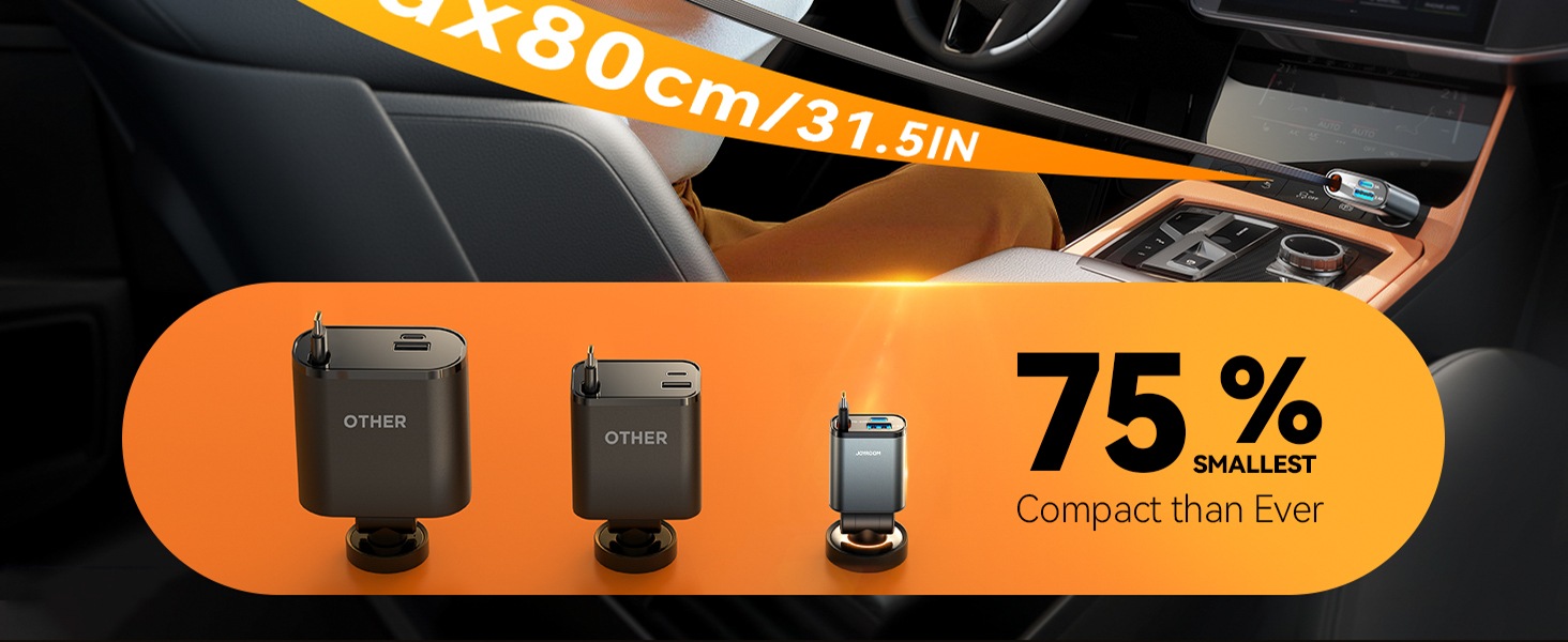 retractable car charger