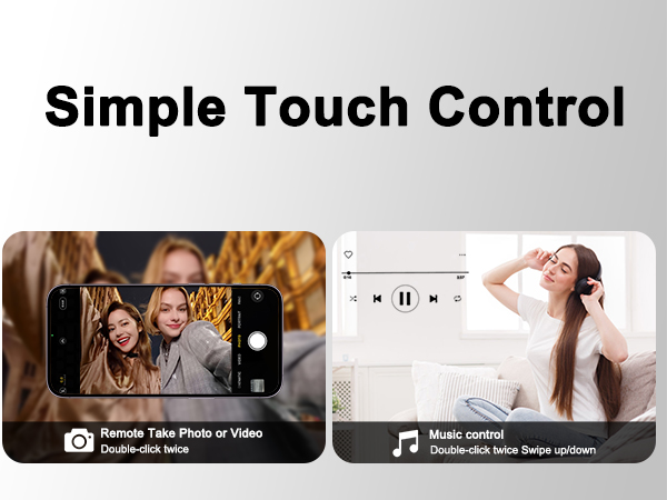 smart ring touch control