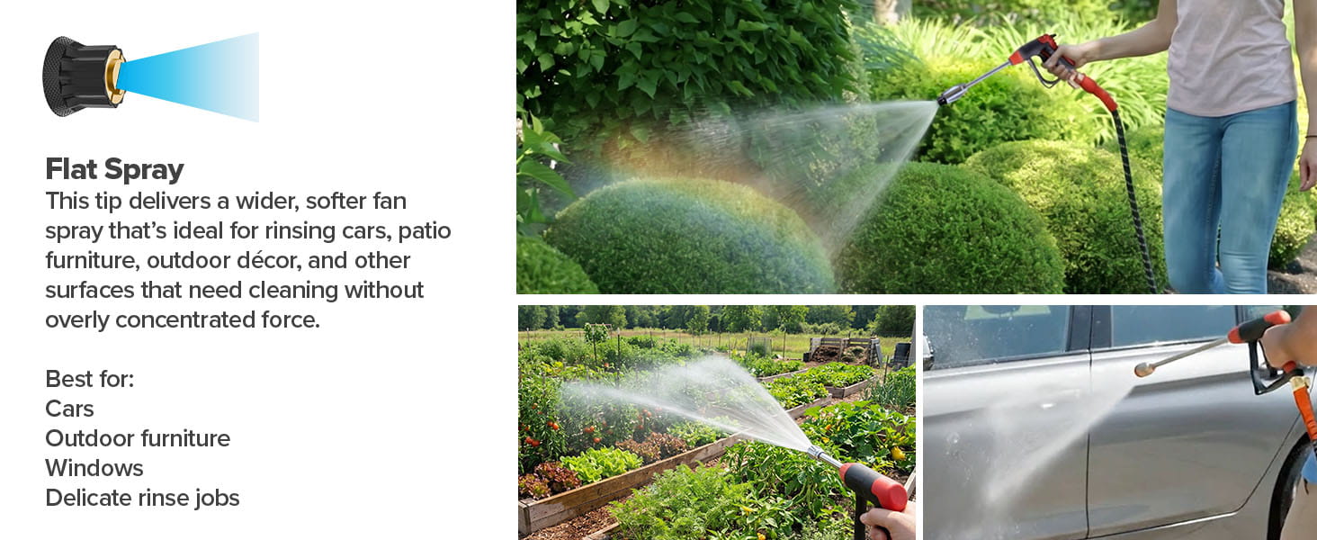 Flat Spray